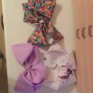 Mermaid themed jojo bows